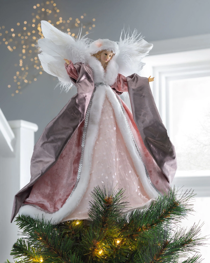 Christmas Tree Topper as an Angel