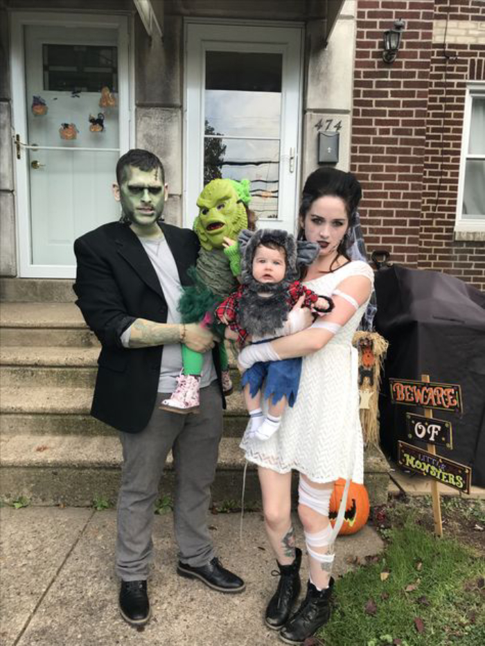 Halloween ideas for a family of four