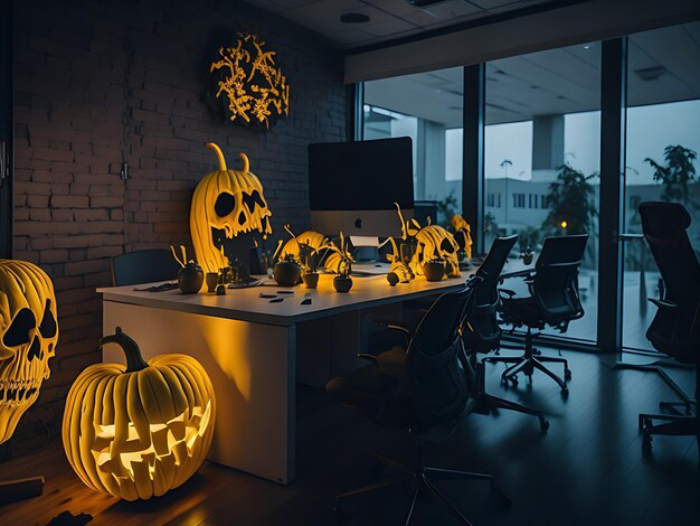 Halloween decoration ideas for office