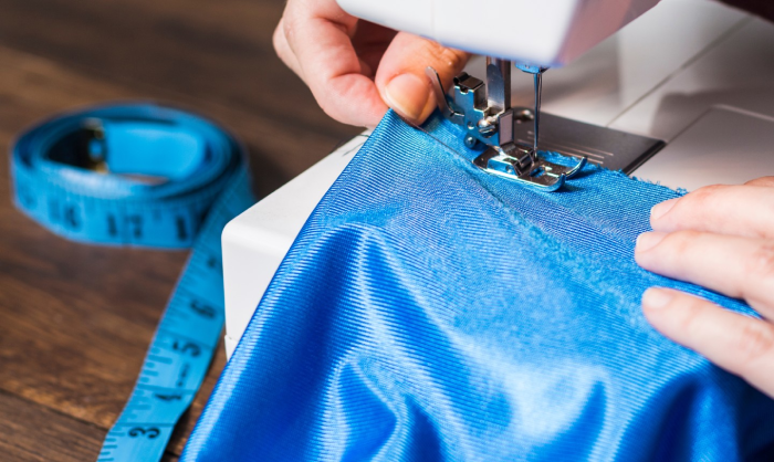 Building the Foundation of The Cloth Gift Bag - Sewing