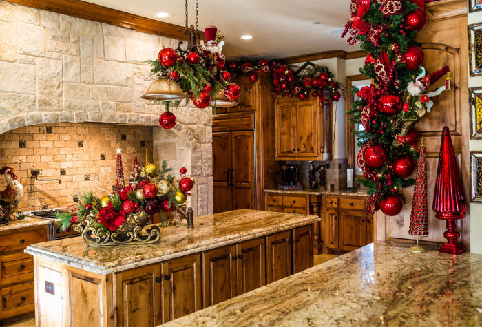 Kitchen Decor on Christmas