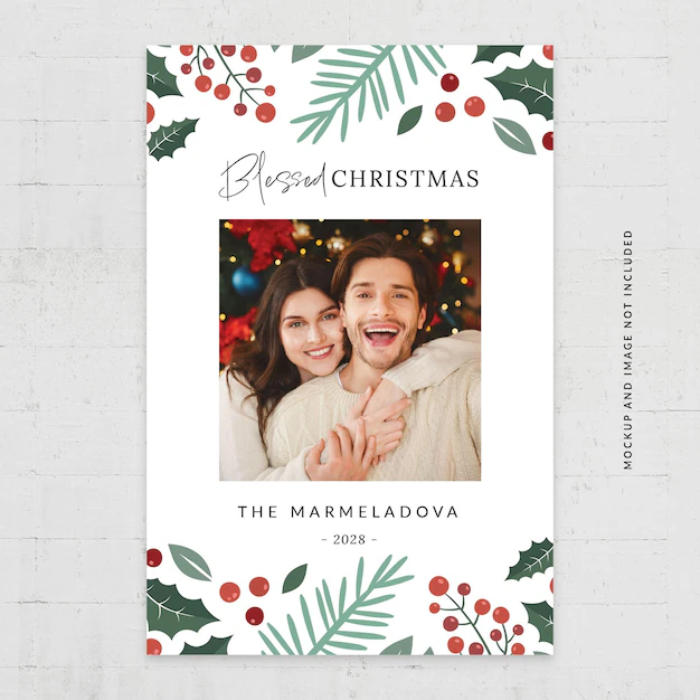 Christmas card messages for wife