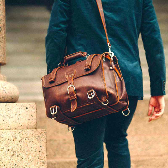 Classic Leather Briefcase