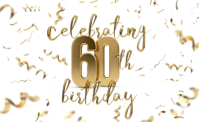 60th birthday wishes