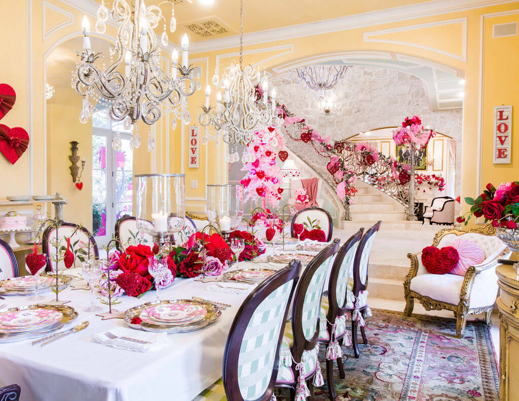 How To Incorporate Valentine's Day Colors In Celebrations