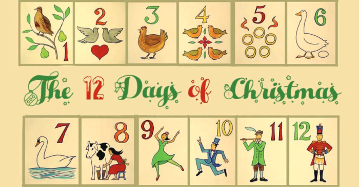 12 Days of Christmas Original Melodic Tales Carol