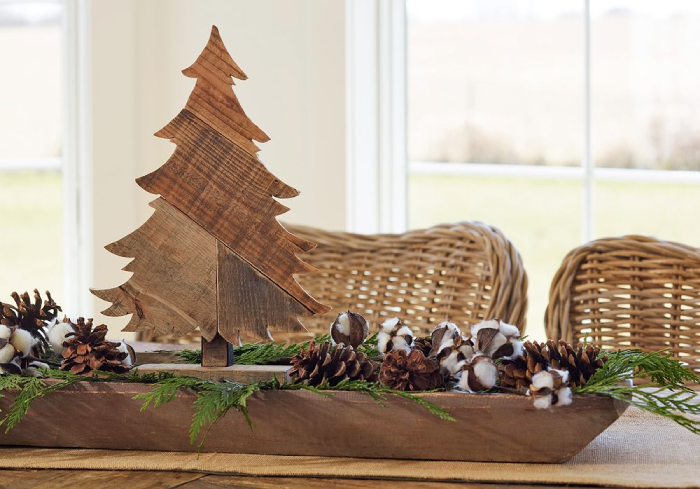 Embracing the Uniqueness of a Wooden Christmas Tree