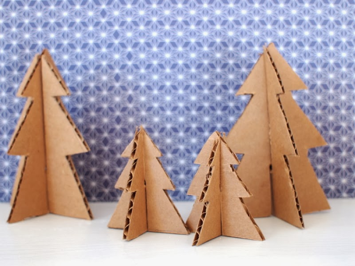 Step 1 - Assemble the Material and Create the Blueprint for your Cardboard Tree this Xmas