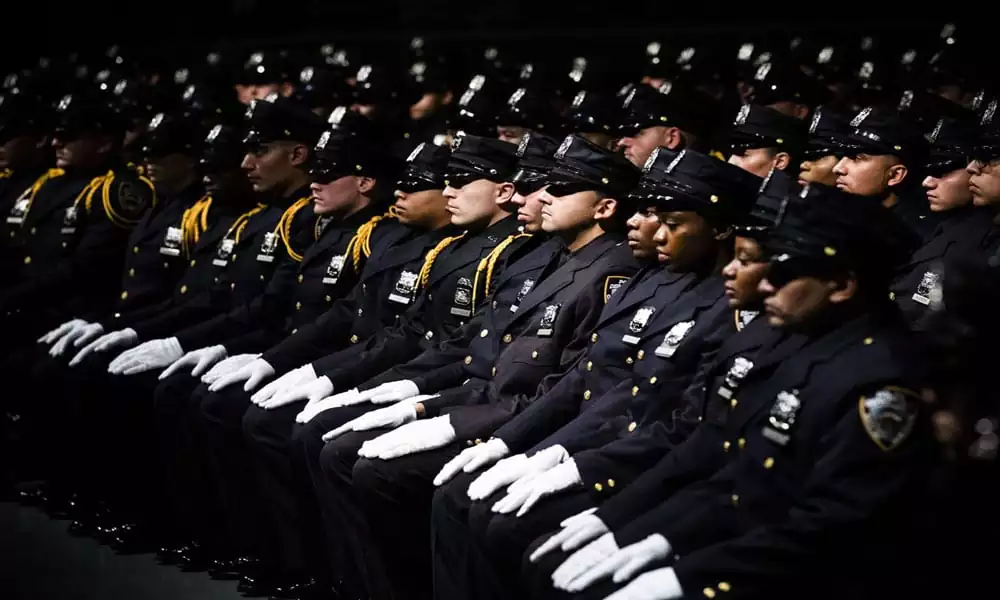 US Police Academy Graduates