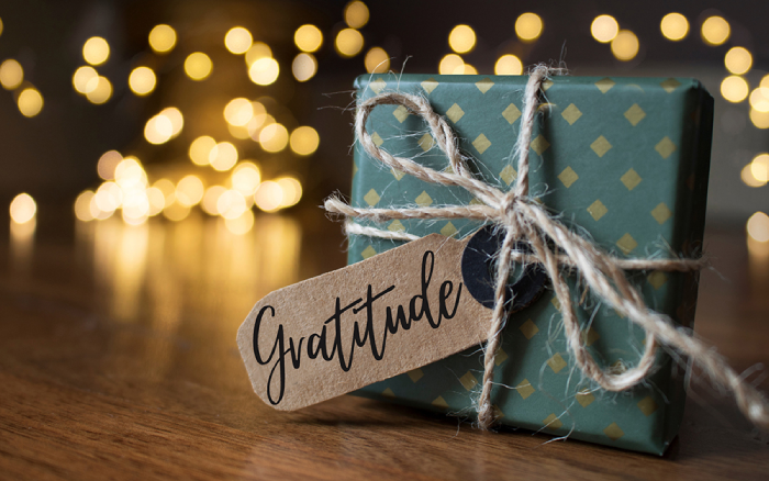 Conveying Gratitude through Presents