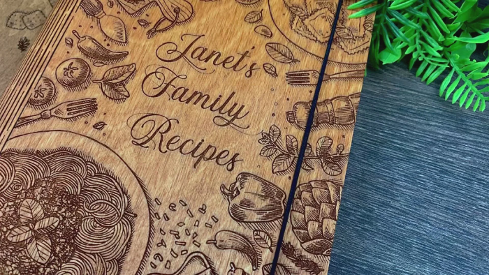 Customized Family Recipe Book