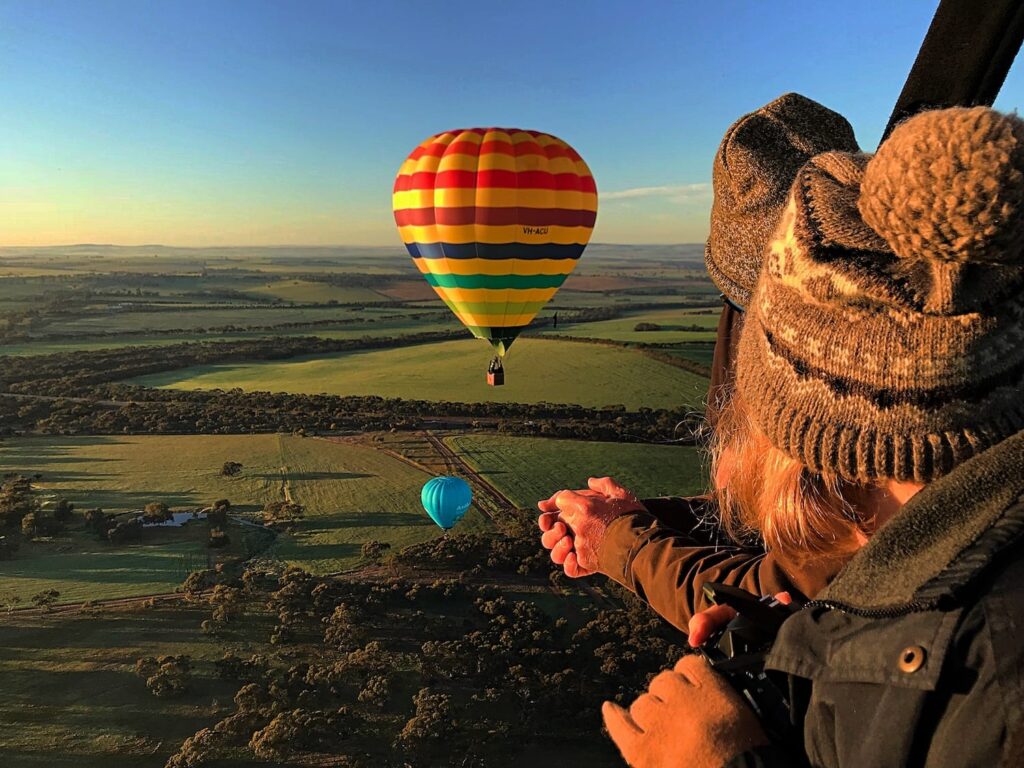 hot air ballooning