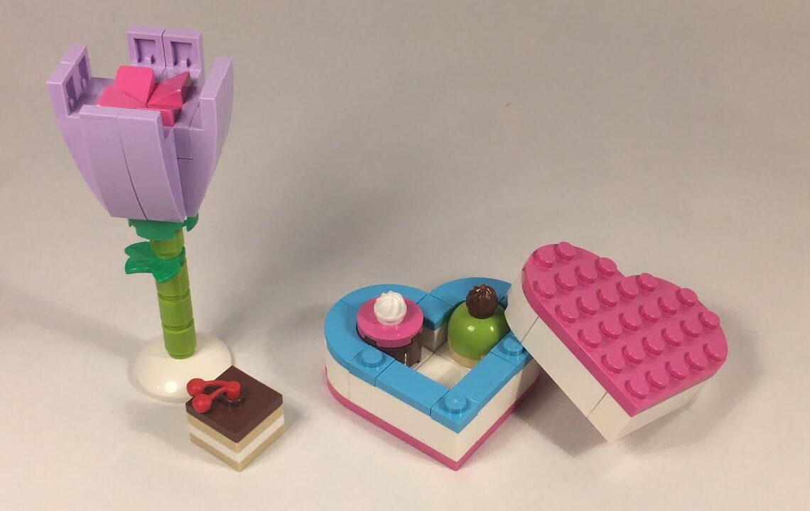 love-themed lego