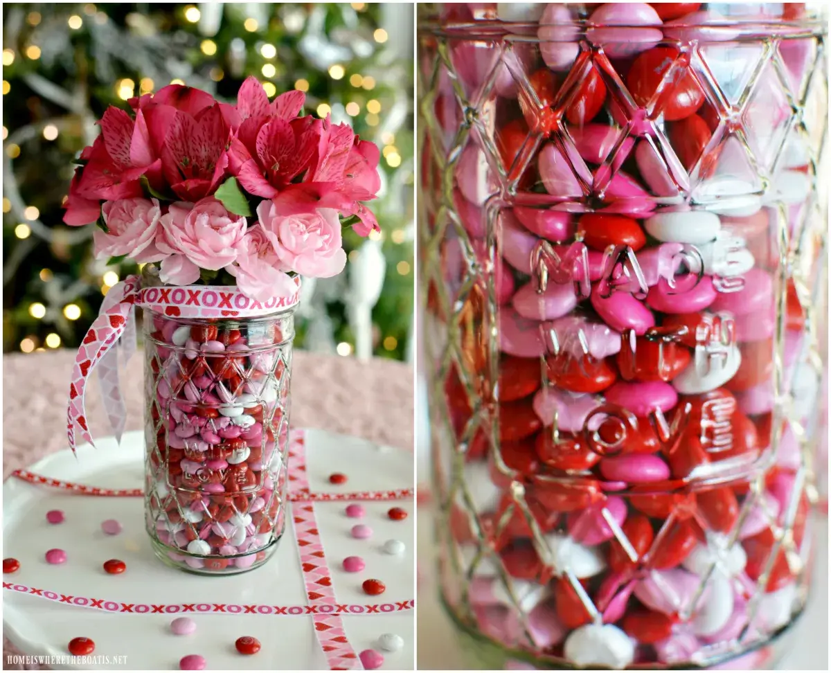 Candy Crafts for Valentine's Day: Edible Bouquet and Arrangement